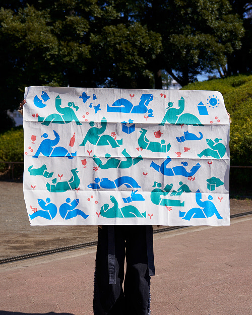 本だったピクニックラグ